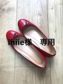 赤エナメルバレエシューズのサムネイル