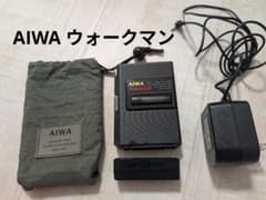 【希少ジャンク】AIWA カセットプレーヤー HS-PC20 アダプター・ポーチ 希少ジャンク】AIWA カセットプレーヤー HS-PC20 アダプター・ポーチ