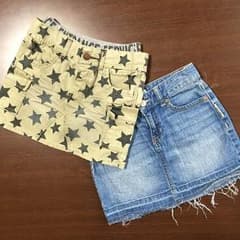 OLD NAVYスカート ２枚セット ★ 130㎝のサムネイル