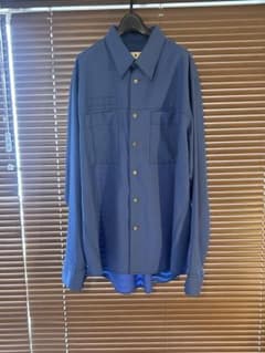 marni 18aw トロピカルウールシャツ