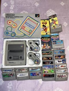 すべてジャンク品】スーパーファミコン本体 ソフト20本 - メルカリ