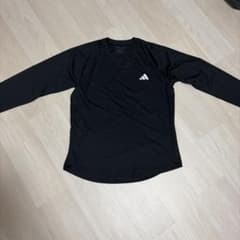 adidas テニス　長袖Tシャツ ブラック XLのサムネイル