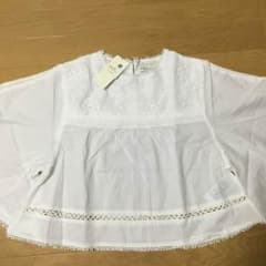 earth music & ecology レースバタフライポンチョ 新品♪のサムネイル