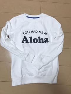 ★新品★ 未使用トレーナー alohaトレーナーのサムネイル