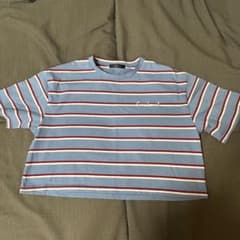 CHIP CLIP ボーダー柄 半袖Tシャツ Mサイズのサムネイル