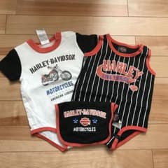 ハーレーダビッドソン ベビー ロンパースのサムネイル