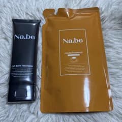 早い者勝ち！Na.be カラーシャンプー & アウトバス トリートメント セットのサムネイル