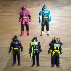 仮面ライダーエグゼイド ミニフィギュア 5体セットのサムネイル