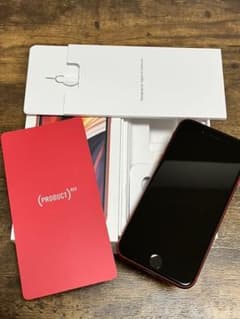 iPhone SE 第2世代 (SE2) レッド 64GB SIMフリーのサムネイル