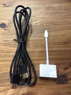 Apple Lightning digital AV アダプターA1438のサムネイル