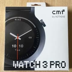 売切り！ cmf by NOTHING WATCH 3 PRO ブラックおまけ付