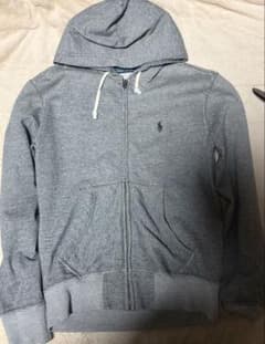 POLO RALPH LAUREN ジップアップパーカー グレーのサムネイル