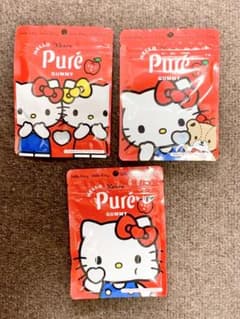 키티 짱 퓌레구미 외장만 패키지만 3장 세트