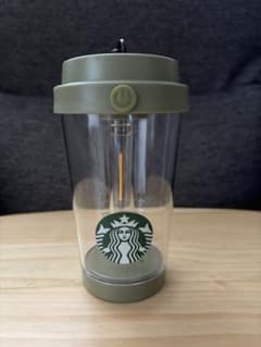 【日本未発売】Starbucks LEDランタン タンブラー型 カーキのサムネイル