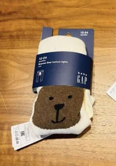【新品未使用】　GAP ベアタイツ　ベビー用のサムネイル