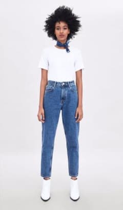 ZARA マムフィットデニムのサムネイル