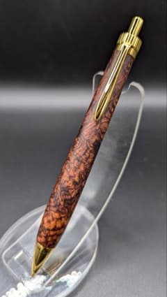 362ペン工房翌檜　超極上　ホンジュラスローズウッド瘤杢　木軸シャーペン m56906112138_1.jpg?1757926264