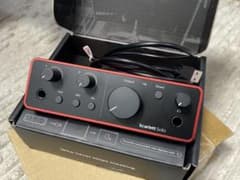 Focusrite Scarlett Solo第4世代オーディオインターフェース