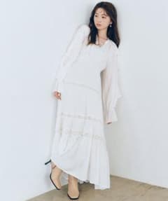 COCO DEAL ラッフルレーストリムワンピース - メルカリ