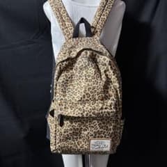 平成ギャル Y2K グランジ ヒョウ柄 リュック JK レオパード 原宿 