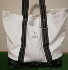 ⛳アダバット♪トートバッグ♪白&迷彩♪オシャレのサムネイル
