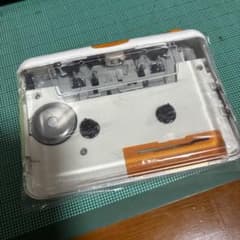 カセットプレイヤー ホワイトのサムネイル
