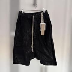 Rick Owens DRKSHDW ワックス加工ショーツ S 新品タグ付 - メルカリ