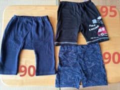キッズ ハーフパンツ3点セット 90〜95のサムネイル