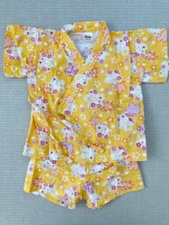 女の子 甚平 80 うさぎ柄のサムネイル