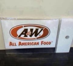 Thumbnail of A&W ロゴ ステッカー