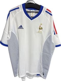 【最終】2002日韓W杯フランス代表アウェイヴィンテージユニフォームOサイズ 最終】2002日韓W杯フランス代表アウェイヴィンテージユニフォームO