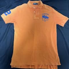 Polo Ralph Lauren ポロシャツ オレンジ　Mサイズのサムネイル