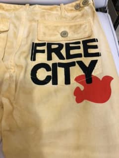 専用　フリーシティ　パンツ　ベージュ　free city サイズ29のサムネイル