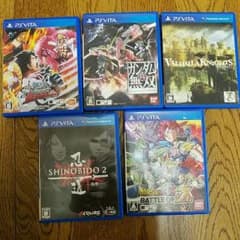 PSＶＩＴＡ 　ワンピース　ガンダム　ドラゴンボール　忍道　ヴァルハナイツのサムネイル