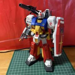 バンダイ　MG パーフェクト　ガンダム 組み立済　中古傷 バンダイ MG パーフェクト ガンダム 組み立済 中古傷 - メルカリ