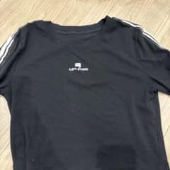 iLEFT STUDIO 長袖Tシャツ 黒 ストライプのサムネイル