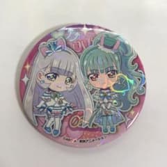 プリキュア ズッ友カフェ ホログラム缶バッジ キュアニャミー＆キュア