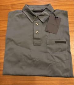 PRADA メンズ グレー ポロシャツ ヴィンテージ長袖ポロシャツ PRADA グレー 長袖ポロシャツ 新品タグ付き MENS - メルカリ