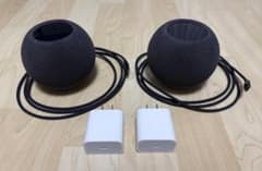 Apple HomePod mini スペースグレイ 2個セット ステレオペアのサムネイル