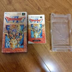 ドラゴンクエストⅥ スーパーファミコン　ソフトの外箱　説明書　トレーのみのサムネイル