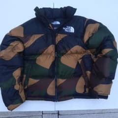 THE NORTH FACE ダウンジャケット カモフラージュ - メルカリ