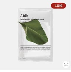 Abib ミッド酸性シートマスク・ドクダミフィット 10枚入りのサムネイル