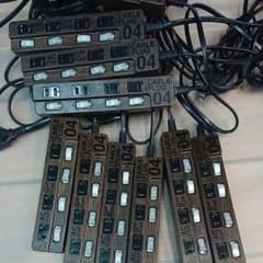 木目調ＯＡタップ　１０本セット　数回使用中古品激安　即購入ＯＫのサムネイル