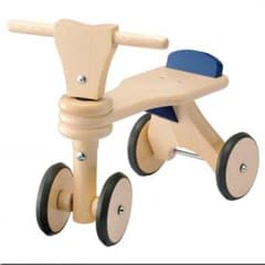 【必見】ボーネルンド 木製バイク 高品質 キドキドのサムネイル