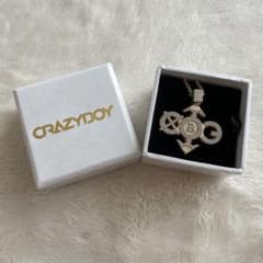 値下げしました。CRAZYBOY ネックレスヘッド CRAZYBOY ネックレス （中古銀製品・指輪・アクセサリー(男性