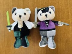 よ*こ様 鬼滅の刃 ベア くま ぬいぐるみ セット 不死川実弥 不死川玄弥