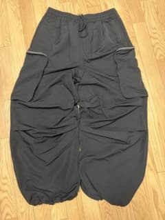 Alfred Alex カーゴパンツ L ブラック ワイドパンツ テック系のサムネイル