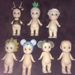 キューピー人形7点セットのサムネイル