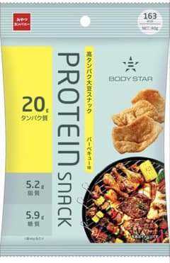 BODYSTARプロテインスナック バーベキュー味40g×11袋タンパク質20gのサムネイル