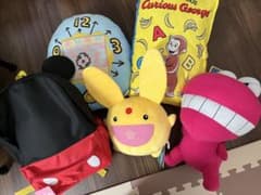 ぬいぐるみ、リュックのセット